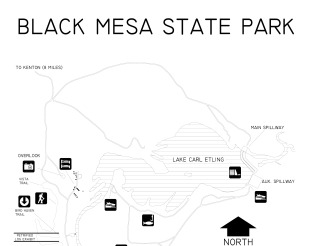 Black Mesa State Park Map